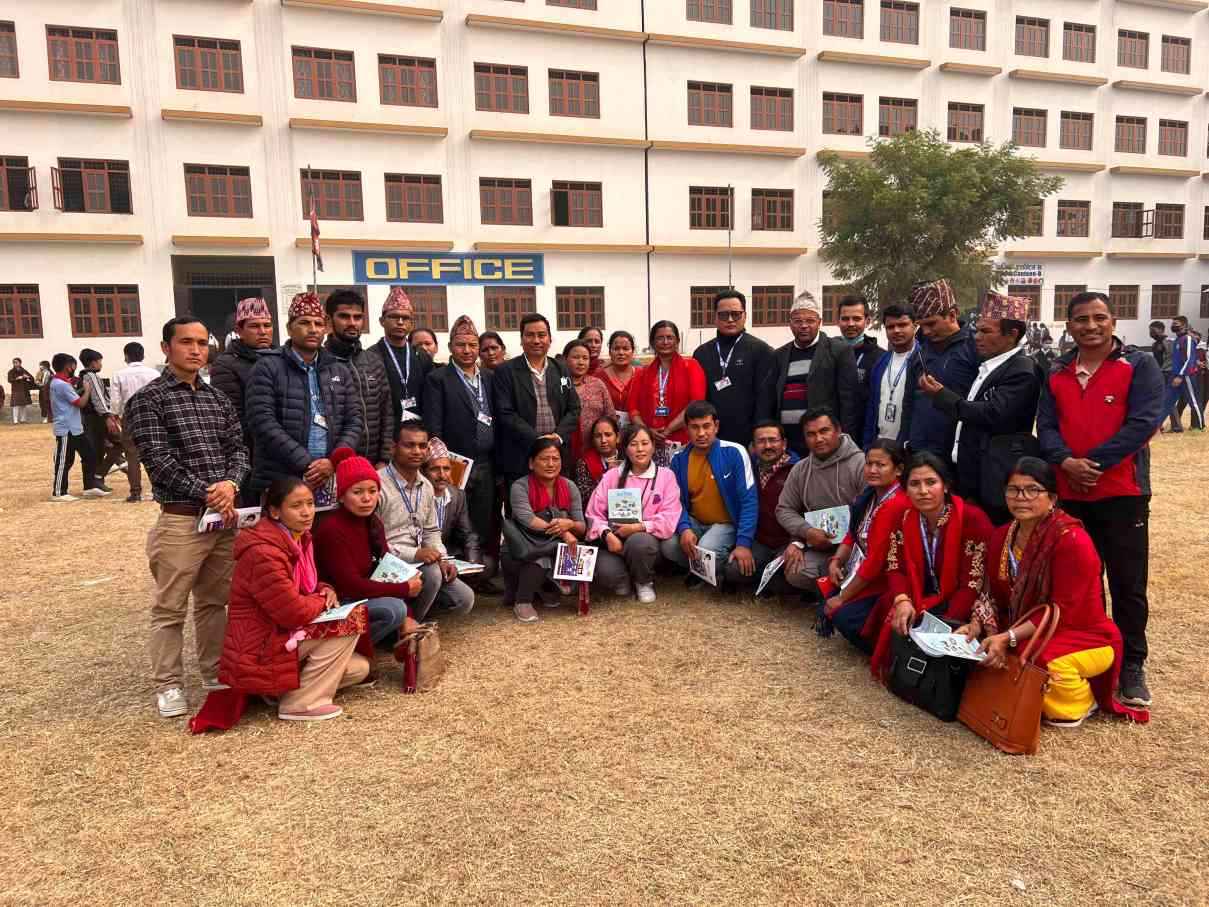 Photos of students and teachers